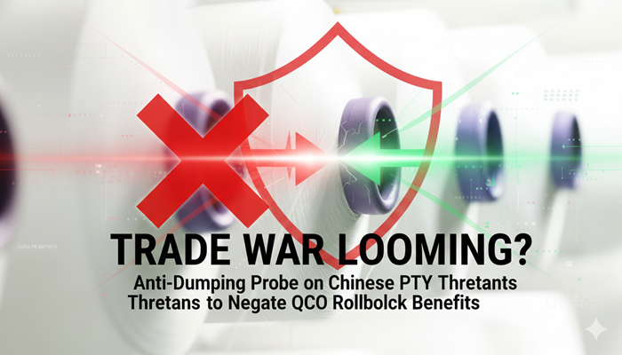 Anti-Dumping probe on Chinese PTY threatens to negate QCO rollback benefits