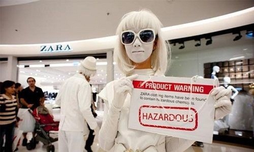 Fast fashion production processes damaging environment Study