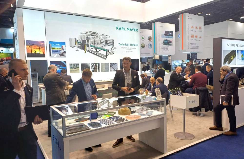 Karl Mayer Group showcases sustainable tech at JEC World