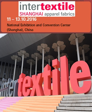 INTERTEXTILE SHANGHAI APPAREL FABRICS OPENS IN OCTOBER 2016